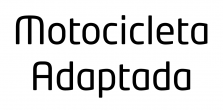 Logo motocicleta adaptada